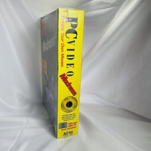 PC Video Madness For Windows 3.1 Sams Publishing Box Set Movie Create Cd-rom - Picture 8 of 9